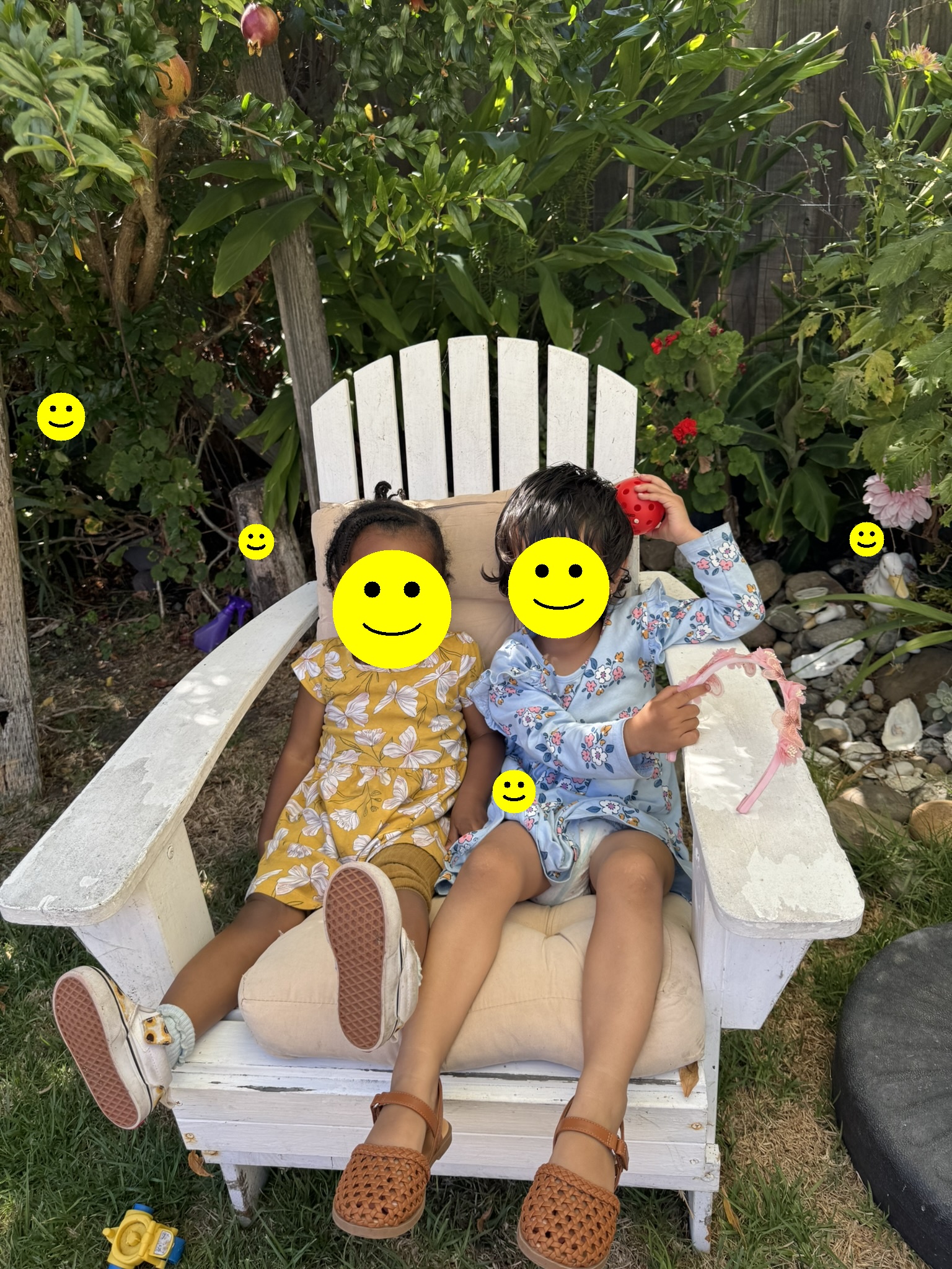 Children at play outdoors